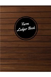 Farm Ledger Book