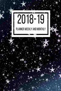 2018-19 Planner Weekly and Monthly