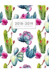 2018-2019 16 Month Weekly Planner