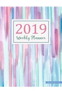 2019 Colorful Abstract Planner