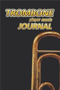 Trombone Player Music Journal