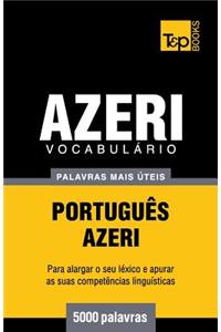 Vocabulário Português-Azeri - 5000 palavras mais úteis