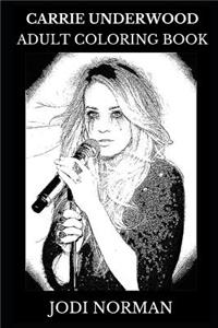 Carrie Underwood Adult Coloring Book