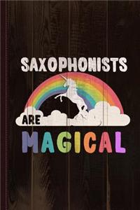 Saxophonists Are Magical Journal Notebook