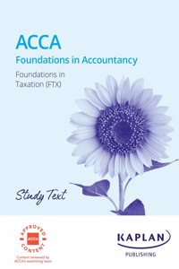 FTX FOUNDATION IN TAXATION (FA22) - STUDY TEXT
