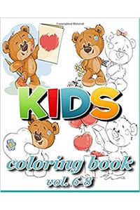 Kids Coloring Books : Coloring Books vol. 6-8: stress Relieving coloring book