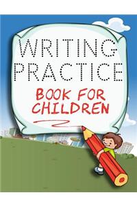 Writing Practice Book For Children