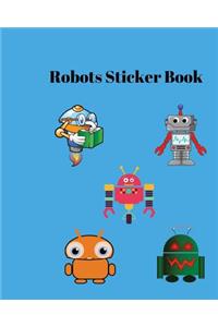 Robots Sticker Book