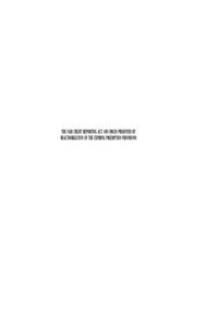 The Fair Credit Reporting ACT and Issues Presented by Reauthorization of the Expiring Preemption Provisions
