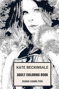 Kate Beckinsale Adult Coloring Book