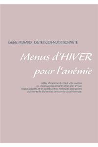 Menus d'hiver pour l'anémie