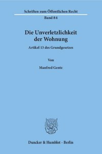 Die Unverletzlichkeit Der Wohnung