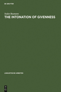 Intonation of Givenness