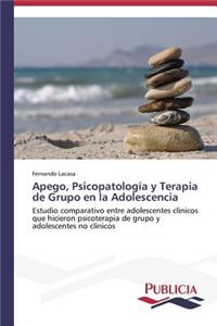 Apego, Psicopatologia y Terapia de Grupo En La Adolescencia