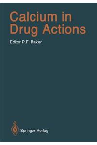 Calcium in Drug Actions