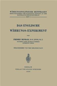 Das Englische Währungs-Experiment