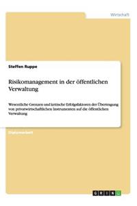 Risikomanagement in der öffentlichen Verwaltung