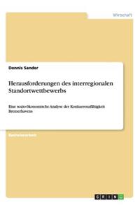 Herausforderungen des interregionalen Standortwettbewerbs