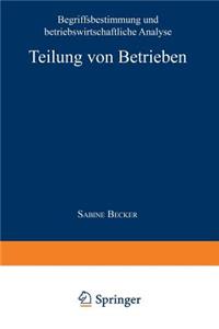 Teilung Von Betrieben