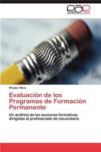 Evaluación de los Programas de Formación Permanente