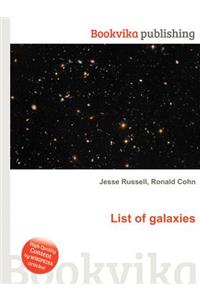 List of Galaxies