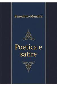 Poetica E Satire