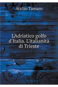 L'Adriatico Golfo d'Italia. l'Italianità Di Trieste