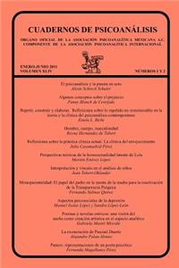 CUADERNOS DE PSICOANÁLISIS, Organo Oficial de la Asociación Psicoanalítica Mexicana, A.C., enero-junio de 2011, VOLUMEN XLIV, números 1 y 2
