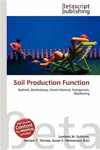 Soil Production Function