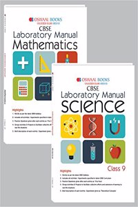 Oswaal CBSE Laboratory Manual Class 9 (Set of 2 Books ) Science & Mathematics (For March 2020 Exam)