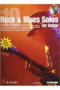 10 ROCK BLUES SOLOS FOR GUITAR