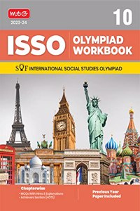 MTG International Social Studies Olympiad (ISSO) Workbook for Class 10 - Chapterwise MCQs, Previous Years Solved Paper & Achievers Section - ISSO Olympiad Books For 2023-2024 Exam