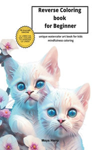 Reverse Coloring book for Beginner