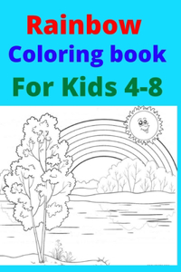 Rainbow Coloring book For Kids 4-8