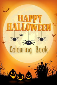 Happy Halloween Colouring Book
