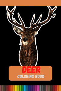 Deer Coloring Book