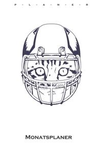 Football Katze Monatsplaner