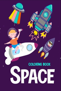 Space coloring book