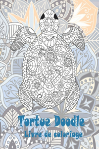 Tortue Doodle - Livre de coloriage