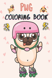 Pug Coloring Book