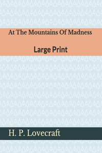 At The Mountains Of Madness