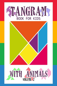 Tangram Book for Kids with Animals Volume 2