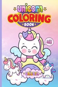 Unicorn Coloring Book For Kids