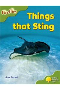 Oxford Reading Tree: Level 7: Fireflies: Things That Sting