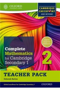 Complete Mathematics for Cambridge Secondary 1 Teacher Pack 2