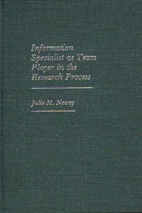 Information Specialist as Team Player in the Research Process