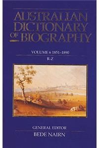 Australian Dictionary of Biography V6