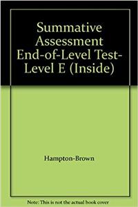 Inside Level E End-Of-Level Test Booklet