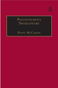 Pseudonymous Shakespeare