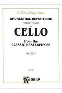 Complete Parts for Cello, Volume II